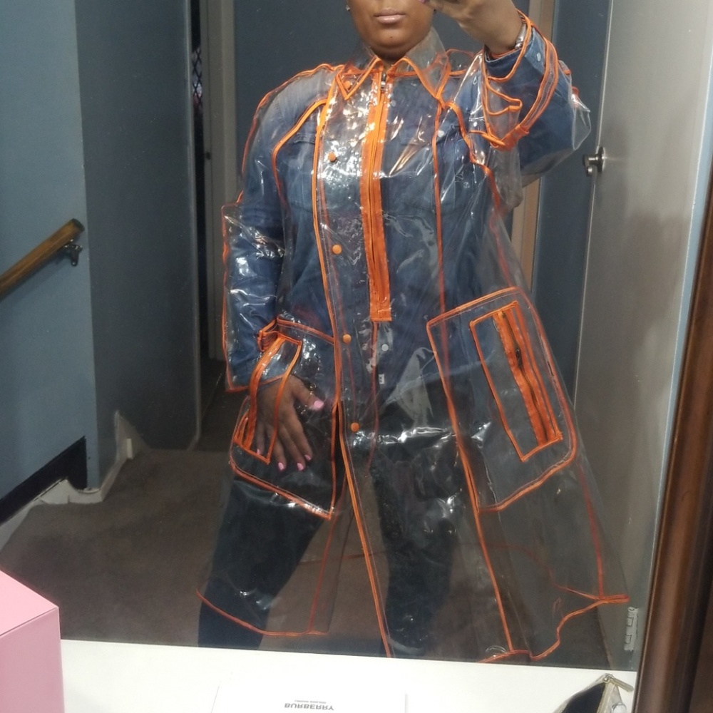 Prada 2002 Runway Pvc Rain Coat - image 8